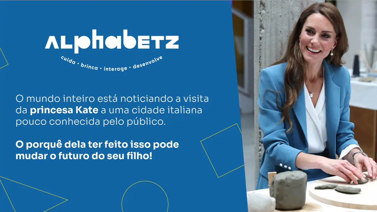 Imagem de capa de O que levou a princesa Kate a visitar uma pouco conhecida cidade italiana pode mudar o futuro do seu filho!