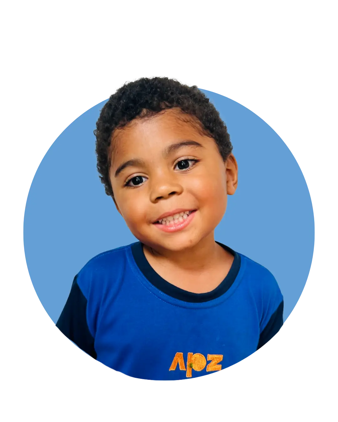 Criança do programa APZ Jump