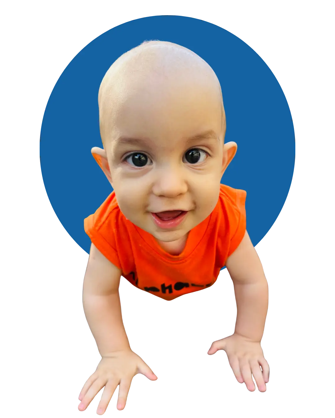Criança do programa Berçário Baby
